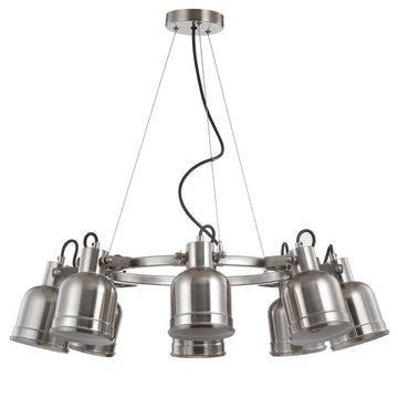 Liam 20" Metal LED Chandelier - JONATHAN Y